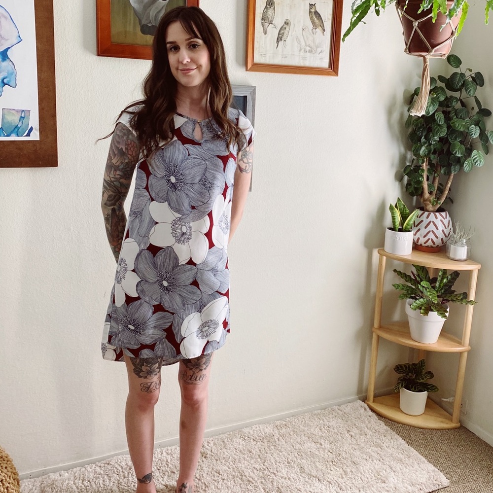 Merona Floral High-Low Dress from Target